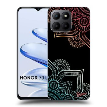 Szilikon tok erre a típusra Honor 70 Lite - Flowers pattern