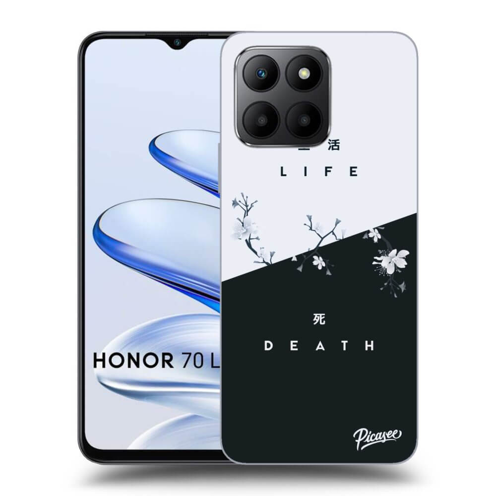 Fekete Szilikon Tok Az Alábbi Mobiltelefonokra Honor 70 Lite - Life - Death