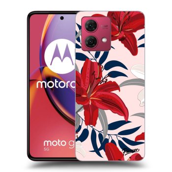 Tok az alábbi mobiltelefonokra Motorola Moto G84 5G - Red Lily