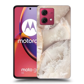 Tok az alábbi mobiltelefonokra Motorola Moto G84 5G - Cream marble