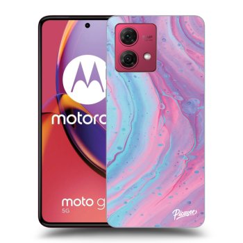 Tok az alábbi mobiltelefonokra Motorola Moto G84 5G - Pink liquid