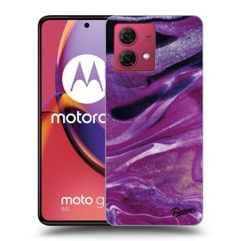Tok az alábbi mobiltelefonokra Motorola Moto G84 5G - Purple glitter