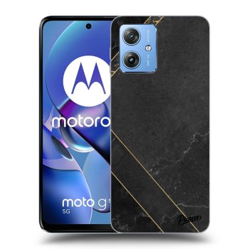Tok az alábbi mobiltelefonokra Motorola Moto G54 5G - Black tile