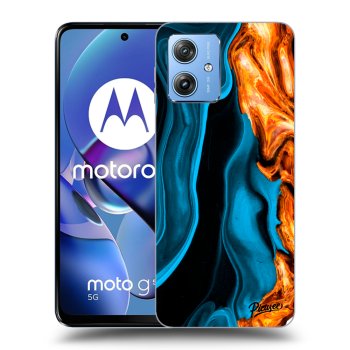 Tok az alábbi mobiltelefonokra Motorola Moto G54 5G - Gold blue