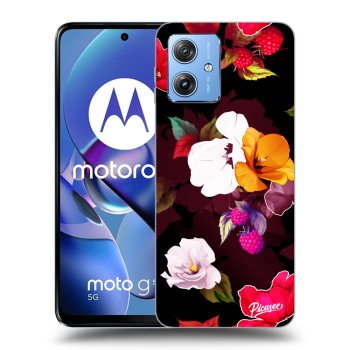 Tok az alábbi mobiltelefonokra Motorola Moto G54 5G - Flowers and Berries