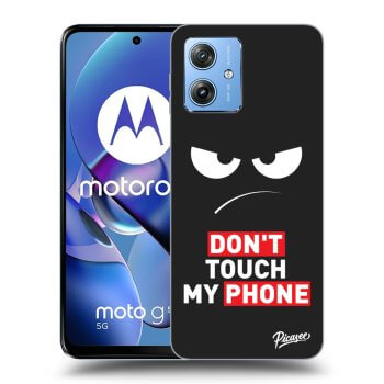 Tok az alábbi mobiltelefonokra Motorola Moto G54 5G - Angry Eyes - Transparent