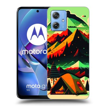 Picasee fekete szilikon tok az alábbi mobiltelefonokra Motorola Moto G54 5G - Montreal