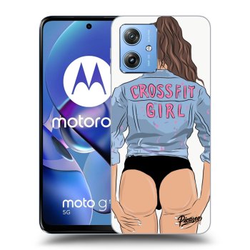 Tok az alábbi mobiltelefonokra Motorola Moto G54 5G - Crossfit girl - nickynellow