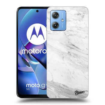 Tok az alábbi mobiltelefonokra Motorola Moto G54 5G - White marble