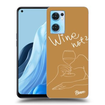 Szilikon tok erre a típusra OPPO Reno 7 5G - Wine not