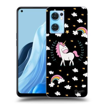 Szilikon tok erre a típusra OPPO Reno 7 5G - Unicorn star heaven