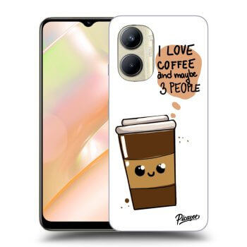 Szilikon tok erre a típusra Realme C33 (2023) - Cute coffee