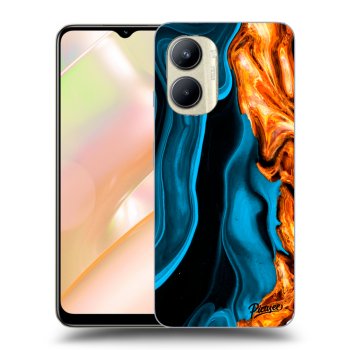 Szilikon tok erre a típusra Realme C33 (2023) - Gold blue