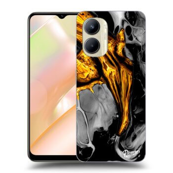 Szilikon tok erre a típusra Realme C33 (2023) - Black Gold