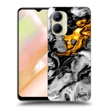 Szilikon tok erre a típusra Realme C33 (2023) - Black Gold 2