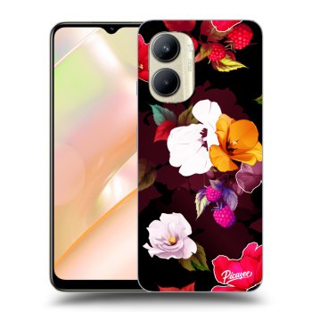 Szilikon tok erre a típusra Realme C33 (2023) - Flowers and Berries