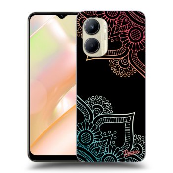 Szilikon tok erre a típusra Realme C33 (2023) - Flowers pattern