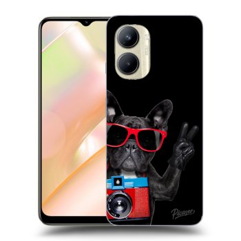 Szilikon tok erre a típusra Realme C33 (2023) - French Bulldog