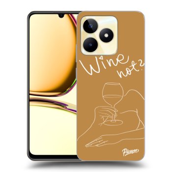 Szilikon tok erre a típusra Realme C53 - Wine not