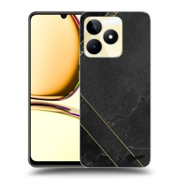Szilikon tok erre a típusra Realme C53 - Black tile