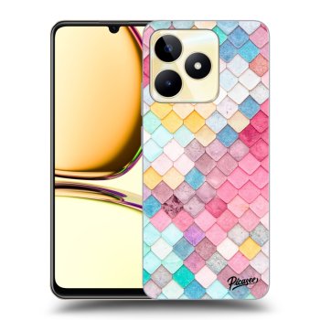 Szilikon tok erre a típusra Realme C53 - Colorful roof