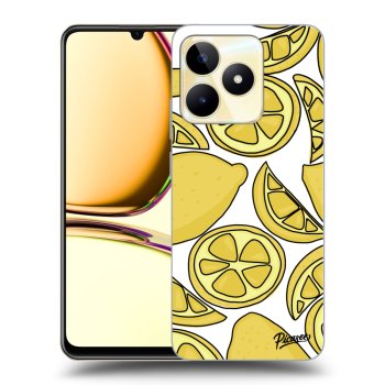 Szilikon tok erre a típusra Realme C53 - Lemon