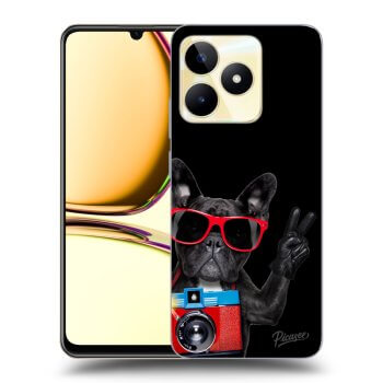 Szilikon tok erre a típusra Realme C53 - French Bulldog