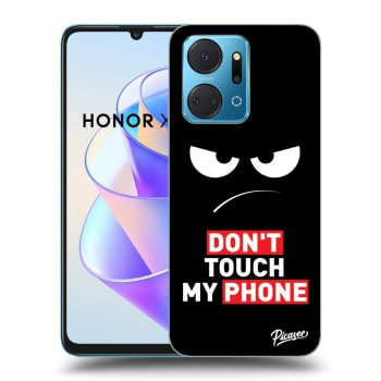 Szilikon tok erre a típusra Honor X7a - Angry Eyes - Transparent