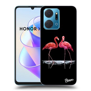 Picasee ULTIMATE CASE Honor X7a - készülékre - Flamingos couple