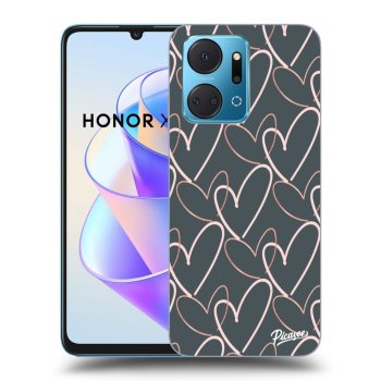 Szilikon tok erre a típusra Honor X7a - Lots of love