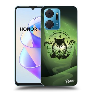 Szilikon tok erre a típusra Honor X7a - Wolf life