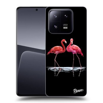 Szilikon tok erre a típusra Xiaomi 14 - Flamingos couple