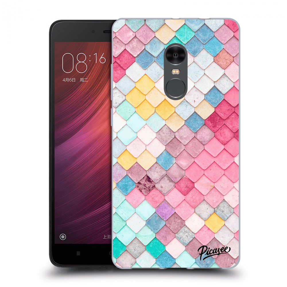 Picasee átlátszó szilikon tok az alábbi mobiltelefonokra Xiaomi Redmi Note 4 Global LTE - Colorful roof
