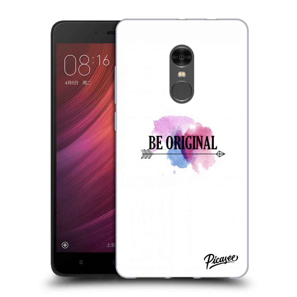 Picasee átlátszó szilikon tok az alábbi mobiltelefonokra Xiaomi Redmi Note 4 Global LTE - Be original