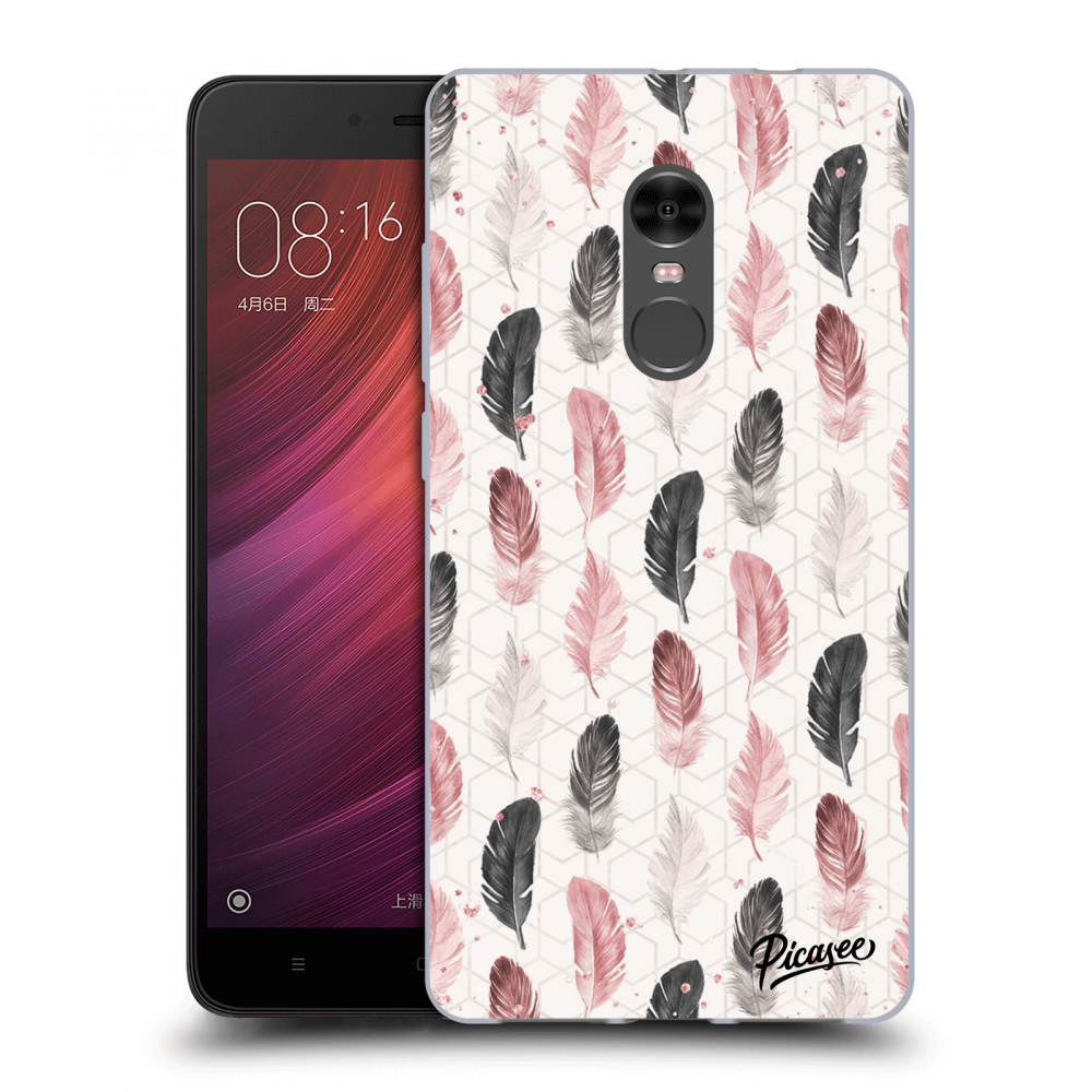 Picasee átlátszó szilikon tok az alábbi mobiltelefonokra Xiaomi Redmi Note 4 Global LTE - Feather 2