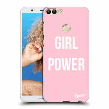 Picasee átlátszó szilikon tok az alábbi mobiltelefonokra Huawei P Smart - Girl power
