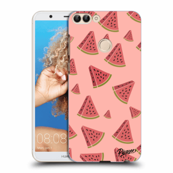 Picasee fekete szilikon tok az alábbi mobiltelefonokra Huawei P Smart - Watermelon