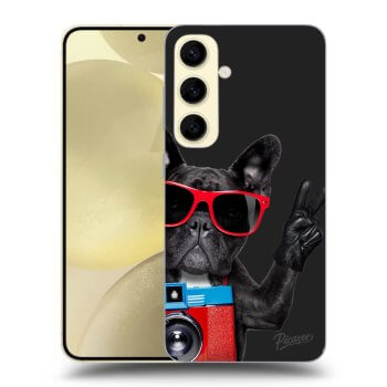 Tok az alábbi mobiltelefonokra Samsung Galaxy S24 S921B 5G - French Bulldog