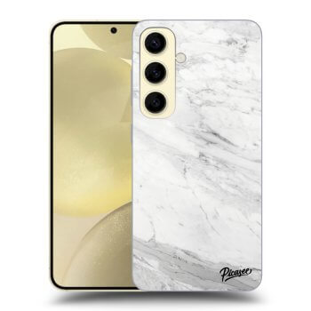 Picasee ULTIMATE CASE PowerShare Samsung Galaxy S24 S921B 5G - készülékre - White marble