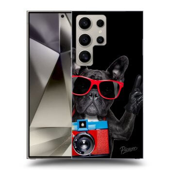 Picasee ULTIMATE CASE PowerShare Samsung Galaxy S24 Ultra S928B 5G - készülékre - French Bulldog