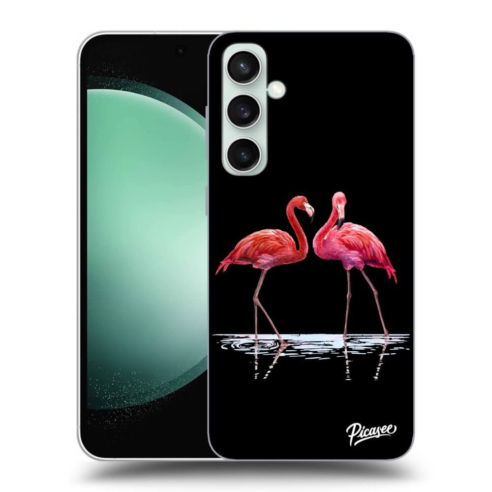 Picasee ULTIMATE CASE PowerShare Samsung Galaxy S23 FE S711B - készülékre - Flamingos couple