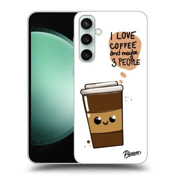 Szilikon tok erre a típusra Samsung Galaxy S23 FE - Cute coffee