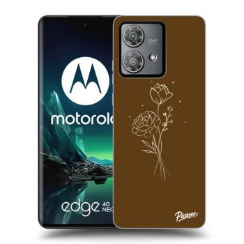Tok az alábbi mobiltelefonokra Motorola Edge 40 Neo - Brown flowers