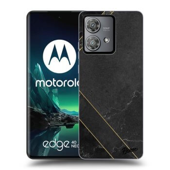 Tok az alábbi mobiltelefonokra Motorola Edge 40 Neo - Black tile