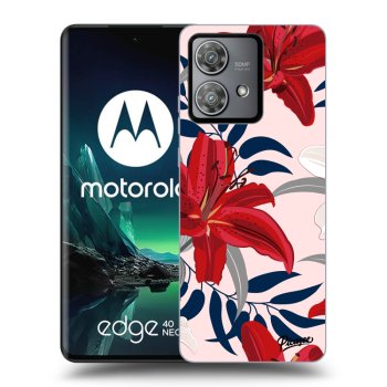 Tok az alábbi mobiltelefonokra Motorola Edge 40 Neo - Red Lily
