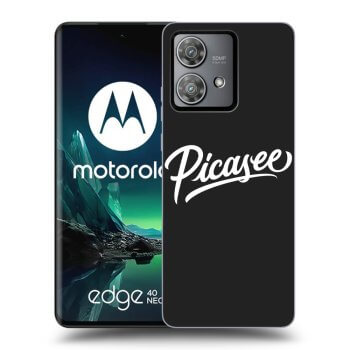 Tok az alábbi mobiltelefonokra Motorola Edge 40 Neo - Picasee - White