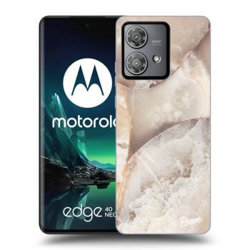 Tok az alábbi mobiltelefonokra Motorola Edge 40 Neo - Cream marble