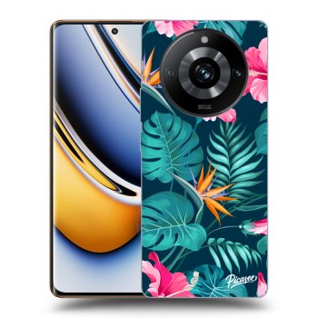 Szilikon tok erre a típusra Realme 11 Pro+ - Pink Monstera