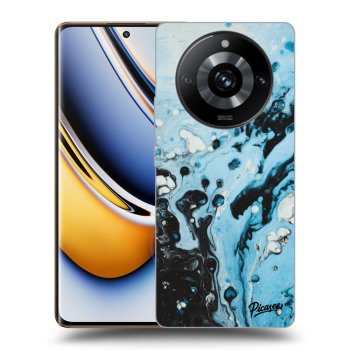 Szilikon tok erre a típusra Realme 11 Pro+ - Organic blue