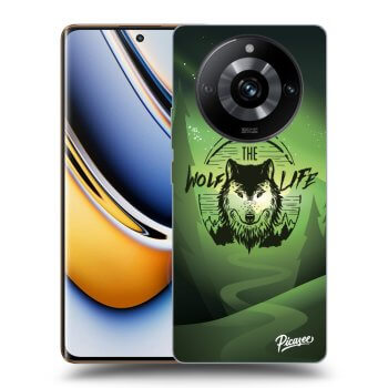 Szilikon tok erre a típusra Realme 11 Pro+ - Wolf life